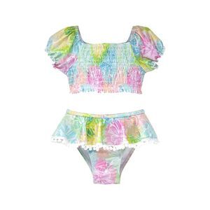 Flap Happy Girls 2Pc Swimsuit
